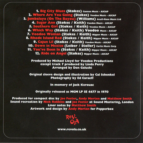 Image of Back Cover of 3234287E: CD - SIMON STOKES AND THE NIGHTHAWKS, Simon Stokes And The Nighthawks (Rev-Ola; CR REV 219, UK 2007 Reissue, Jewel Case)   VG+/VG+