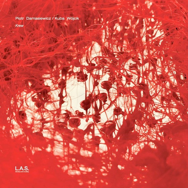 Image of Front Cover of 3314346C: LP - PIOTR DAMASIEWICZ, KUBA W JCIK, KREW (L.A.S. Listening And Sounding; 006 LP, Poland 2024, Gatefold, Insert, Red Vinyl; Stereo) Shrink-wrap  VG+/EX