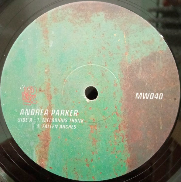 Image of Label Cover of 12" - G/G+ - ANDREA PARKER, Melodious Thunk (Mo Wax; MW 040, UK 1996), ,  - 3026276E
