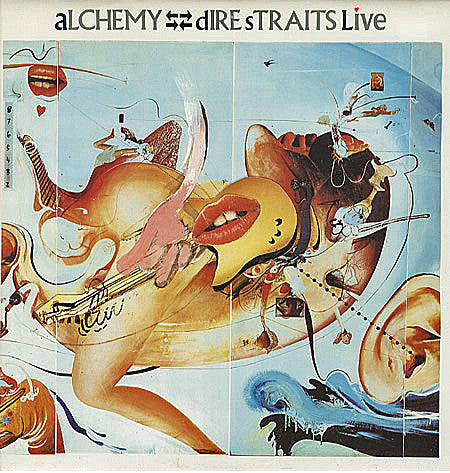 Image of Front Cover of 2xLP - VG/VG - DIRE STRAITS, Alchemy - Dire Straits Live (Vertigo; VERY 11, UK 1984, Gatefold, CTS not Sound Clinic on Side 2 only.), Light hairlines. ,  - 4326228E