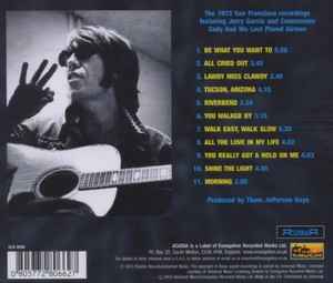 Image of Back Cover of 3434011E: CD - LINK  WRAY, Be What You Want To (Acadia; ACA 8066, UK 1973, Jewel Case)   EX/EX