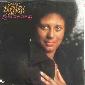 Image of Front Cover of 3444103S: LP - "LADY LOVE" BARBARA MASON, Love's The Thing (Buddah Records; BDS 5628, US 1975, Picture sleeve, Inner) Lightest of marks. Wear to sleeve with ringwear.  VG/VG+