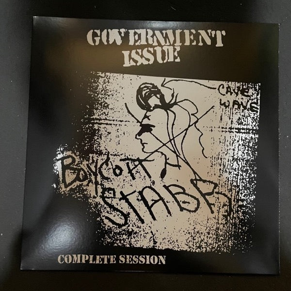 Image of Front Cover of 3414111C: LP - GOVERNMENT ISSUE, Boycott Stabb Complete Session (Dischord Records ; DIS166V, US 2022 Reissue, Inner, Pink Vinyl) Still In Shrinkwrap  EX/EX