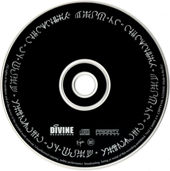 Image of Label of 3414146C: CD - VARIOUS, Nativity In Black II: A Tribute To Black Sabbath (Divine Recordings; 7243 5 26095 2 9, Europe 2000, Jewel Case)   VG+/VG+