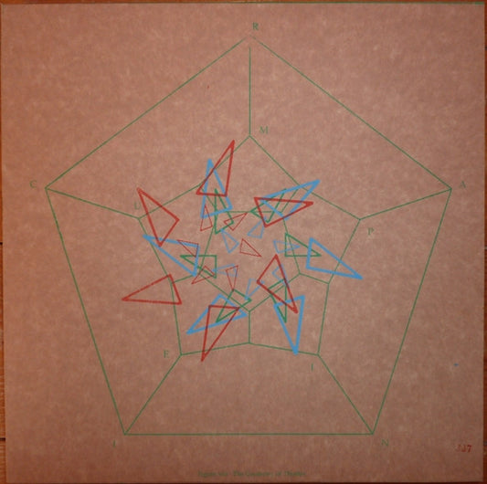 Image of Front Cover of 3444165S: LP - CRANIUM PIE, The Geometry Of Thistles (Lunartica Records; LUNAR LP 001, UK 2012, Insert, Limited Edition)   EX/EX