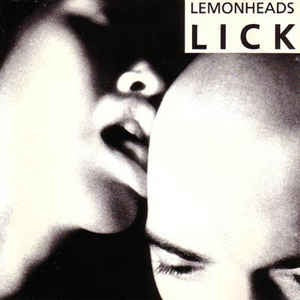 Image of Front Cover of LP - G+/VG - LEMONHEADS, Lick (World Service; SERV007, UK 1989, Textured Sleeve, Damont Pressing), Strong VG - a few light marks, edge & ring wear, sticker damage,  - 3846053S