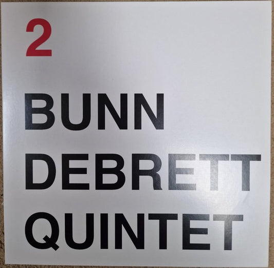 Image of Front Cover of LP - VG/VG - BUNNDEBRETTQUINTET, BunnDebrettQuintet 2 (BDQ Records; BDQ002, UK 2022), Strong VG,  - 0216334C