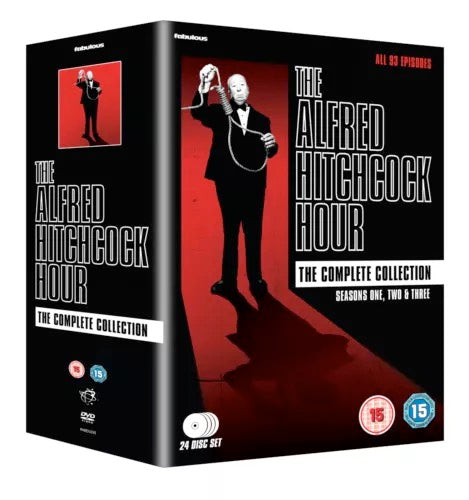 Image of Front Cover of 3414226C: 24xDVD - ALFRED HITCHCOCK, The Alfred Hitchcock Hour The Complete Collection (, UK 2016, Box Set)   VG+/VG+