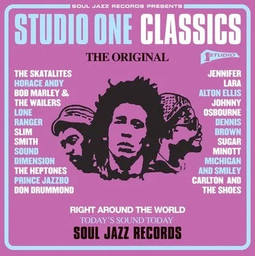 Image of Front Cover of 2xLP - EX/EX - VARIOUS ARTISTS, Studio One Classics (RSD 2022) (Soul Jazz; SJRLP96C, UK 2022 Reissue, Gatefold, 2 Inners, Sticker, Limited Edition, RSD, Purple Vinyl), ,  - 2146314S