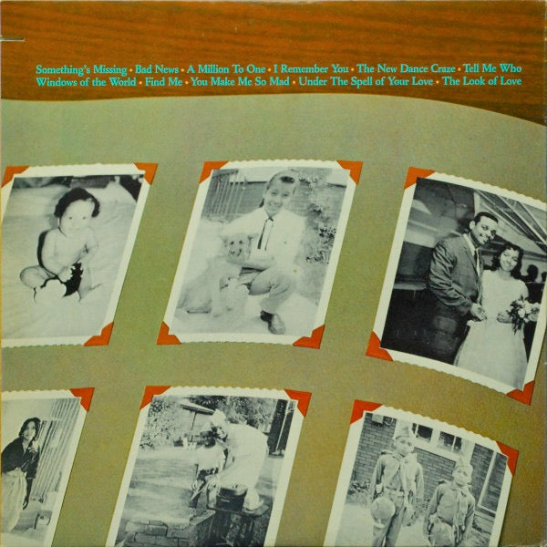 Image of Back Cover of 3414234C: LP - THE 5 STAIRSTEPS & CUBIE, Our Family Portrait (Buddah Records; BDS 5008, US 1968, Gatefold) Sleeve has hole punched; edge, corner, spine and ring wear; sticker ghost and damage on front.  VG/G+