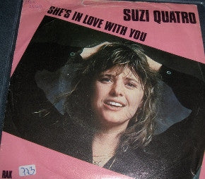 Image of Front Cover of 3414273C: 7" - SUZI QUATRO, She's In Love With You (RAK; 7C 006-63248, Sweden 1979, Picture Sleeve) Light edge and ring wear, nice copy.  VG/VG+