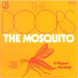 Image of Back Cover of 3414305C: 7" - THE DOORS, The Mosquito (Elektra Caterpillar; ELK 12 072, Germany 1973 Reissue, Picture Sleeve)   VG/VG+