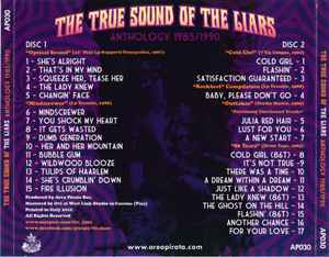 Image of Back Cover of 3434050E: 2xCD - THE LIARS, The True Sound Of The Liars - Anthology 85/90 (Area Pirata; AP030, Italy 2012, Jewel Case, Booklet)   EX/EX