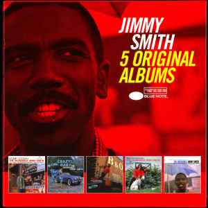 Image of Front Cover of 3434103E: 5xCD - JIMMY SMITH, 5 Original Albums - Home Cookin' (1959), Crazy! Baby (1960), Midnight Special (1961), Back At The Chicken Shack (1963), Softly As A Summer Breeze (1965)	 (Blue Note; 06007 5376969, Europe 2018, Box Set)   EX/EX