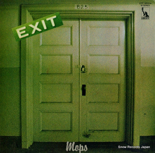 Image of Front Cover of 3414327C: LP - MOPS, Exit (Liberty; LTP-85014, Japan 1974, Insert) Light sleeve crease, No OBI  VG/VG+