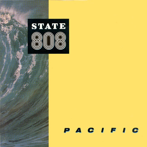 Image of Front Cover of 12" - G+/G - 808 STATE, Pacific (Tommy Boy; TB 949, US 1990, Picture Sleeve), Light Marks only. Plays great!, A1	Pacific 0101A2	Pacific 909 A3	Pacific Break B1	Pacific 212 B2	Pacific 516 B3	Pacific 718 - 2526469E