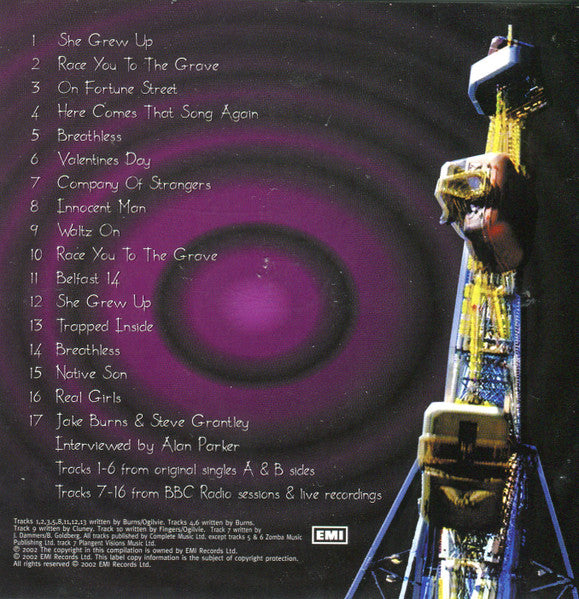 Image of Back Cover of CD - VG+/VG+ - JAKE BURNS AND THE BIG WHEEL, On Fortune Street (EMI; 7243 5 37761 2 1, UK & Europe 2002, Jewel Case), ,  - 3836005E