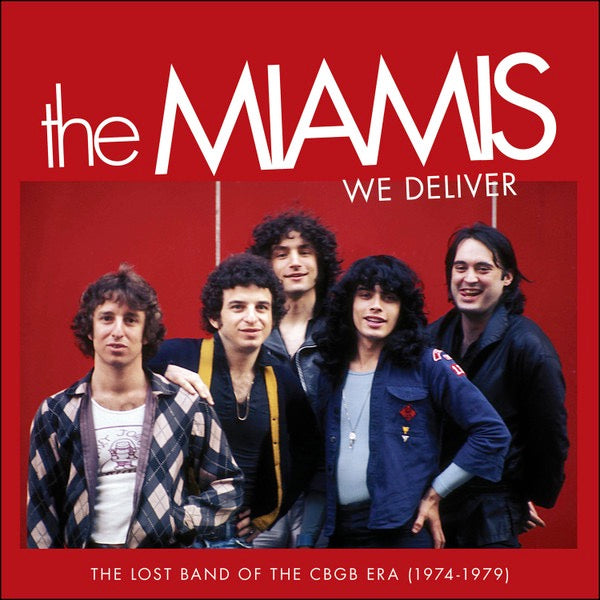 Image of Front Cover of 3414413C: CD - THE MIAMIS, We Deliver: The Lost Band Of The CBGB Era (1974-1979) (Omnivore Recordings; OVCD-162, US 2016 Reissue, Jewel Case)   VG+/VG+