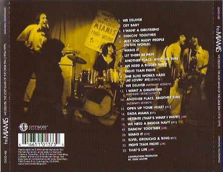 Image of Back Cover of 3414413C: CD - THE MIAMIS, We Deliver: The Lost Band Of The CBGB Era (1974-1979) (Omnivore Recordings; OVCD-162, US 2016 Reissue, Jewel Case)   VG+/VG+