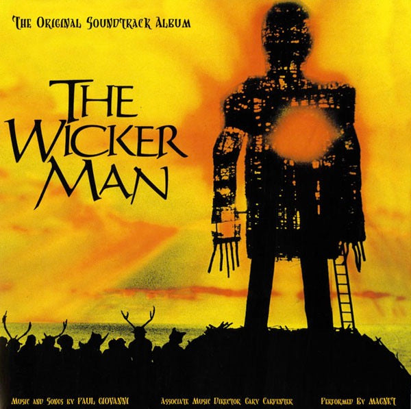 Image of Front Cover of LP - VG/VG - PAUL GIOVANNI, GARY CARPENTER, MAGNET, The Wicker Man (The Original Soundtrack Album) (Music On Vinyl; MOVLP063, Europe 2010 Reissue, Gatefold, Inner, 180 Gram Vinyl), Just a few light marks, Strong VG throughout. ,  - 3216081C