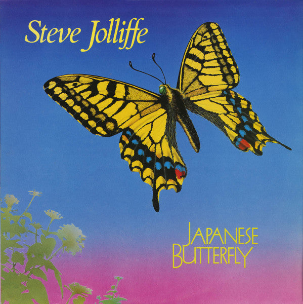 Image of Front Cover of 3544022S: LP - STEVE JOLLIFFE, Japanese Butterfly (Nada Pulse; NP012, UK 1985) Very slight edge and ring wear.  VG+/VG+