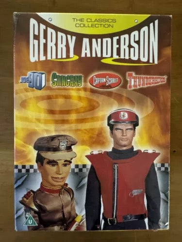 Image of Front Cover of 3434165E: 7xDVD - GERRY ANDERSON, The Classics Collection (ITV; , UK , Box Set)   VG+/VG