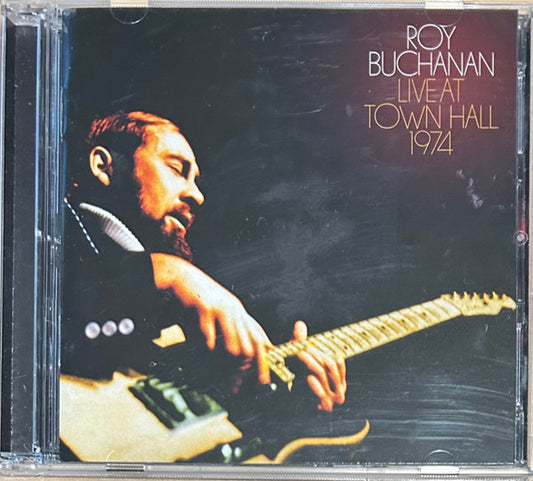 Image of Front Cover of 3534013E: 2xCD - ROY BUCHANAN, Live At Town Hall 1974 (Real Gone Music; RGM-0700, US 2018)   VG+/VG+