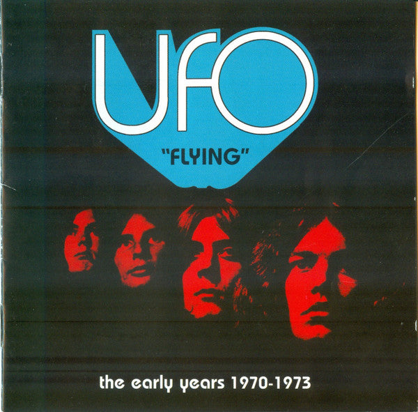 Image of Front Cover of 3534048E: 2xCD - UFO, Flying - The Early Years 1970 - 1973 (Castle Music; CMQDD996, Europe 2004, Jewel Case)   VG+/VG+