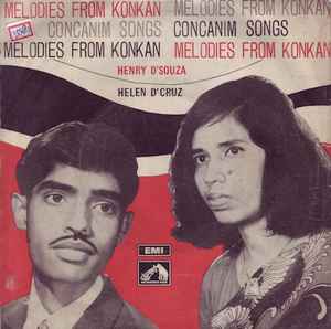 Image of Front Cover of 3554025S: 7" EP - HENRY D'SOUZA & HELEN D'CRUZ, Melodies From Konkan (Concanim Songs) (His Master's Voice; 7EPE.1516, India 1971) Light marks only.  VG/VG