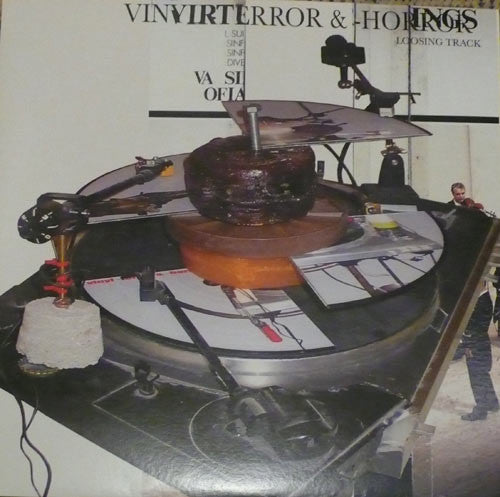 Image of Front Cover of 3524160E: LP - VINYL-TERROR & -HORROR, Loosing Track (Vinyl Terror And Horror; none, Germany 2008, White vinyl)   VG+/VG+