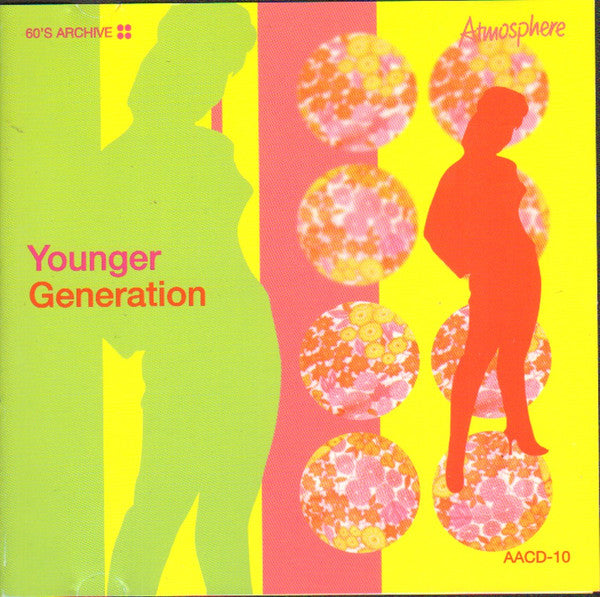 Image of Front Cover of 3534077E: CD - VARIOUS, 60's Archive: Younger Generation (Atmosphere; AACD-10, UK , Jewel Case)   VG+/VG+