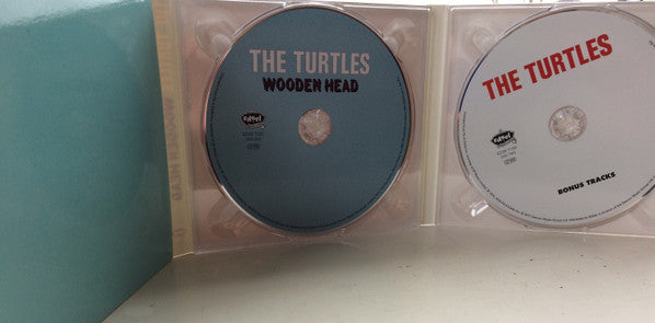 Image of Back Cover of 3534088E: 2xCD - THE TURTLES, Wooden Head (Edsel Records; EDSK 7122, UK & Europe 2017)   EX/EX