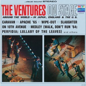 Image of Front Cover of 3534096E: CD - THE VENTURES, On Stage (Sundazed Music; SC 6293, US 2012, Digipak)   EX/EX