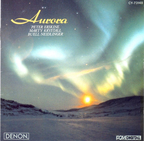 Image of Front Cover of 3514203C: CD - AURORA, Aurora (Denon; CY-73148, Japan 1989, Jewel Case)   VG+/VG+