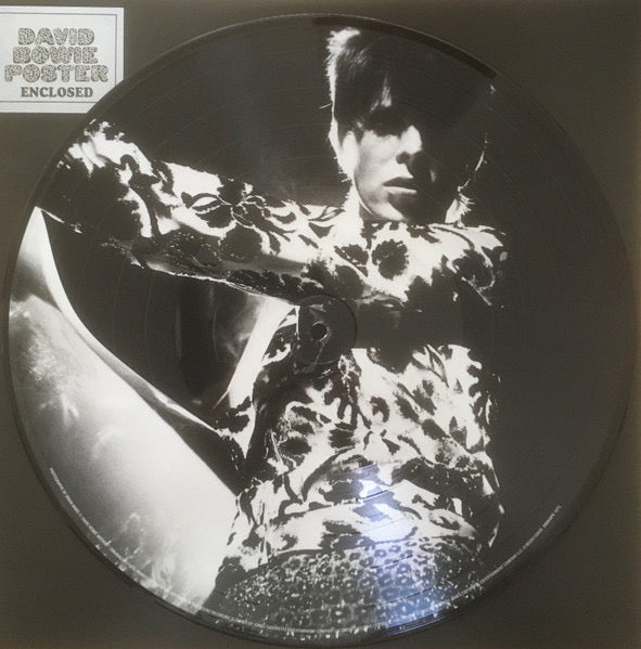 Image of Back Cover of 3434083E: LP - DAVID BOWIE, The Man Who Sold The World (Parlophone; DBMANPD 1972, Worldwide 2021 Reissue, Picture Disc, Stereo)   NEW/NEW