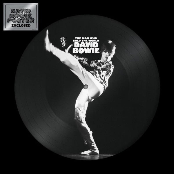 Image of Front Cover of 3434083E: LP - DAVID BOWIE, The Man Who Sold The World (Parlophone; DBMANPD 1972, Worldwide 2021 Reissue, Picture Disc, Stereo)   NEW/NEW