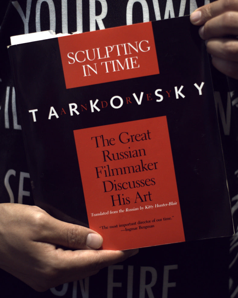 Image of Front Cover of 3534112E: Book - ANDREY TARKOVSKY, Andrey Tarkovsky Sculpting in Time (Texas; , US 1986, Paperback)   VG/VG+