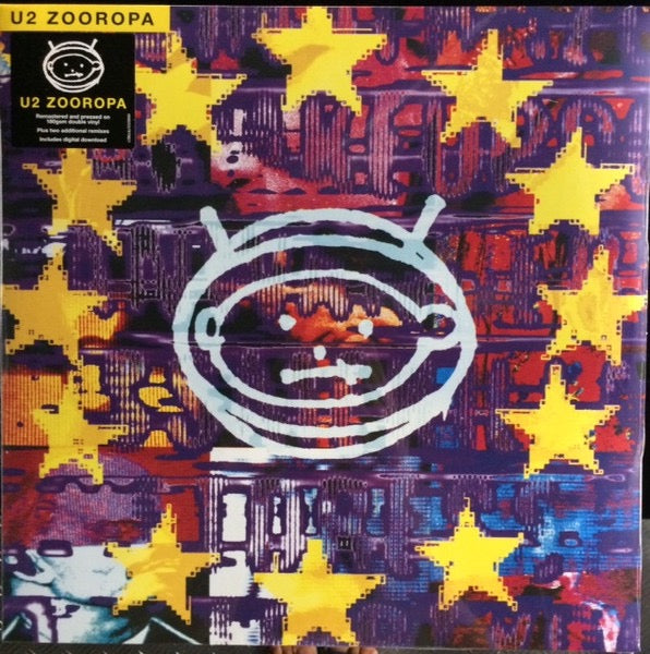 Image of Front Cover of 3434084E: 2xLP - U2, Zooropa (Island Records; U292018, Europe 2018 Reissue, Insert, Remastered, 180 g)   NEW/NEW