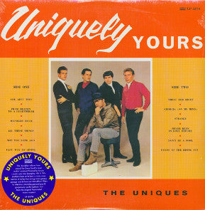 Image of Front Cover of 3524363E: LP - THE UNIQUES, Uniquely Yours (Sundazed Music ; LP 5274, US 2009 Reissue, Mono)   VG+/EX