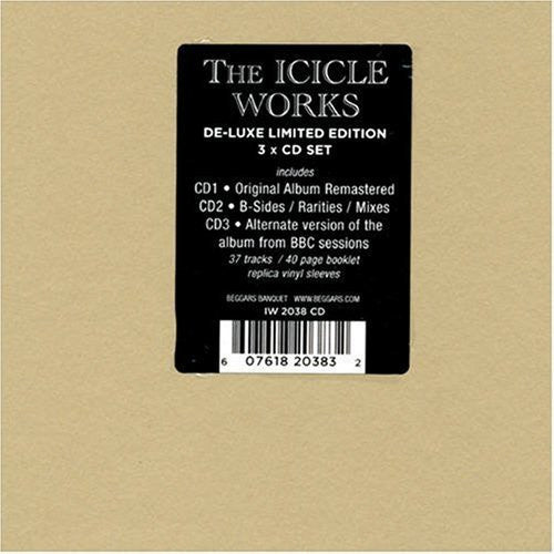 Image of Front Cover of 3554087S: 3xCD - THE ICICLE WORKS, The Icicle Works (Beggars Banquet; IW 2038 CD, UK 2006, Box Set, Booklet) No sticker on cover   VG+/VG+