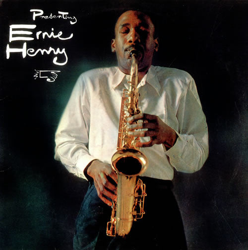 Image of Front Cover of 3524428E: LP - ERNIE HENRY, Presenting Ernie Henry (Original Jazz Classics; OJC-102, US 1984 Reissue, Picture Sleeve, Mono)   VG/VG