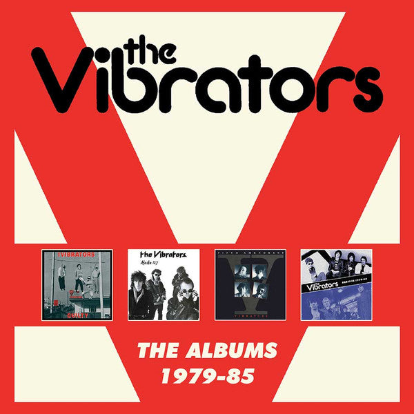 Image of Front Cover of 3554091S: 4xCD - VIBRATORS, The Albums 1979-1985 (Captain Oi!; AHOYBX356, UK 2018, Box Set)   M/M