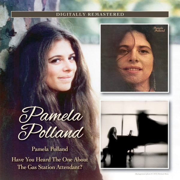 Image of Front Cover of 3514296C: 2xCD - PAMELA POLLAND, Pamela Polland / Have You Heard The One About the Gas Station Attendant? (BGO Records; BGOCD1369, UK 2019, Slipcase)   VG+/VG+