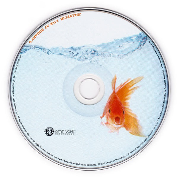 Image of Label of 3514299C: CD - JELLYFISH, Live At Bogart's (Omnivore Recordings; OVCD-25, US 2012, Jewel Case)   VG+/VG+