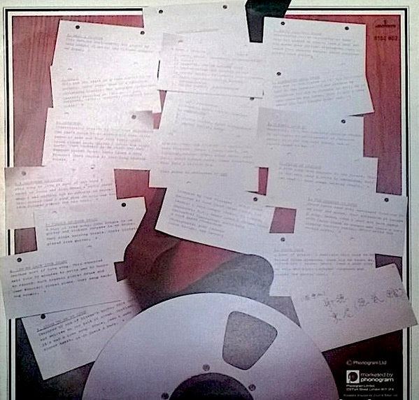 Image of Back Cover of 3514277C: LP - TONY VISCONTI, Visconti's Inventory (Mercury; 9102 602, UK 1977)   VG+/VG+