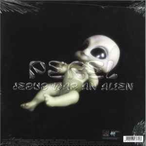 Image of Back Cover of 4525275E: LP - PEREL, Jesus Was An Alien (Kompakt; KOMPAKT451, Germany 2022, Gatefold, Black Inner) Strong VG. Paper scuffs, light hairlines. In hype stickered shrinkwrap.  EX/VG