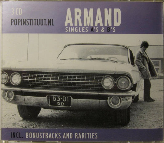 Image of Front Cover of 3514318C: 2xCD - ARMAND, Singles A's & B's (Hunter Music; HM 14822, Netherlands 2003, Double CD Case)   VG+/VG+