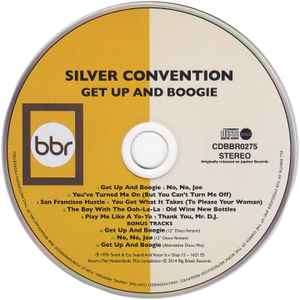 Image of Label of 3534138E: CD - SILVER CONVENTION, Get Up And Boogie (Big Break Records; CDBBR 0275, UK 2014 Reissue, Jewel Case, Remastered) sealed  EX/EX