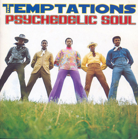 Image of Front Cover of 3554182S: 2xCD - THE TEMPTATIONS, Psychedelic Soul (Motown; B0000582-02, US 2003, Jewel Case)   VG+/VG+