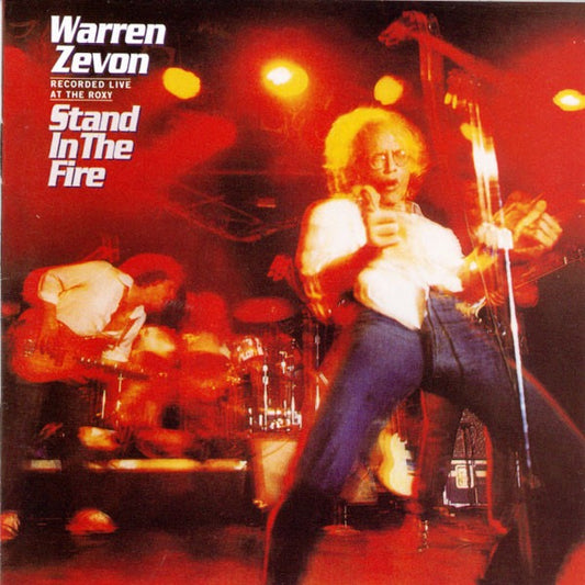 Image of Front Cover of LP - VG/VG - WARREN ZEVON, Stand In The Fire (Asylum Records; K52265, UK 1980, Inner), ,  - 1626333E